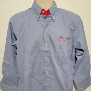 BUDWEISER BUD LIGHT Embroidered PATCH Delivery Man Uniform WORK SHIRT